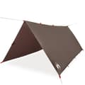 Miniatyrbild 1 av 7: vidaXL Tarp brun 406x306 cm vattentät