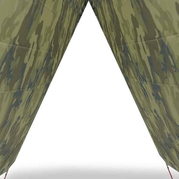 vidaXL Camping Tarp Camouflage 406x306 cm Vedenpitävä