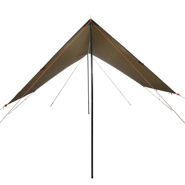 vidaXL Campingpresenning brun 462x306x211 cm vanntett