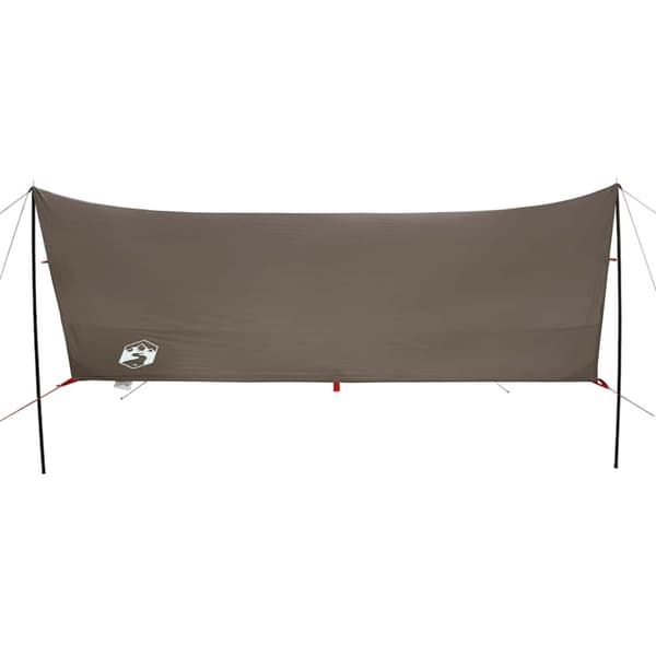 vidaXL Campingpresenning brun 462x306x211 cm vanntett