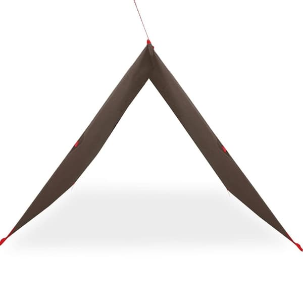 vidaXL tarp 451x420 cm vandtæt brun
