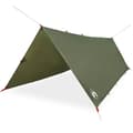 Pikkukuva 1 / 10: vidaXL Camping Tarp oliivinvihreä 406x306 cm Vedenpitävä