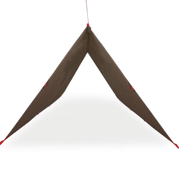 vidaXL Camping Tarp Ruskea 506x306 cm Vedenpitävä