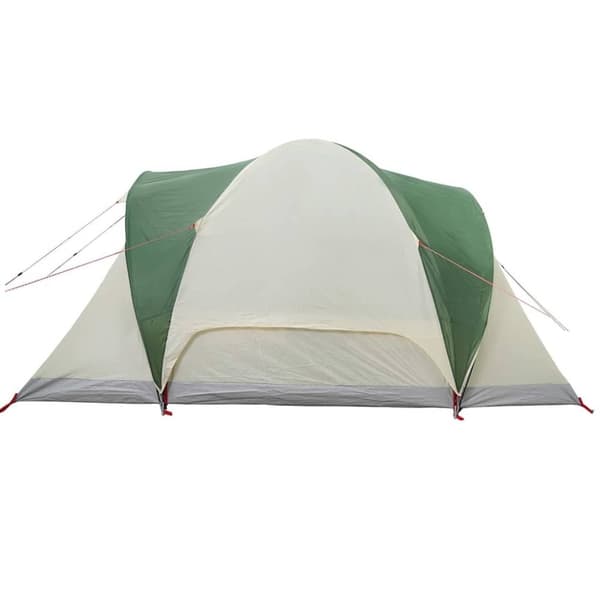 vidaXL Kuppeltelt for camping 6 personer grønn vanntett