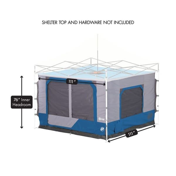 Ez Camping Shelter - CC10SLRB - E-Z UP Inc Camping Cube utomhustält 6,4 cm