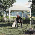 Miniatyrbild 9 av 9: Rootz Outdoor Gazebo - Trädgårdstak - Solskydd - Rostskyddad - UV-skydd - 2m x 2m x 2,4m