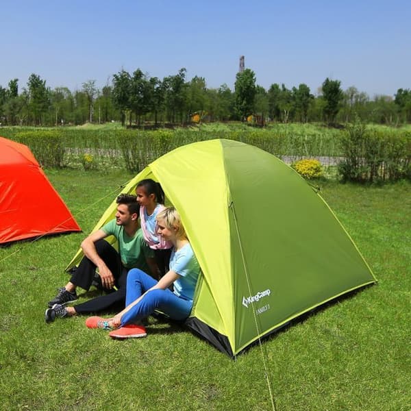 KINGCAMP UTETÄLT FAMILJ 3 - Storlek: 205 × 205 × 130 cm