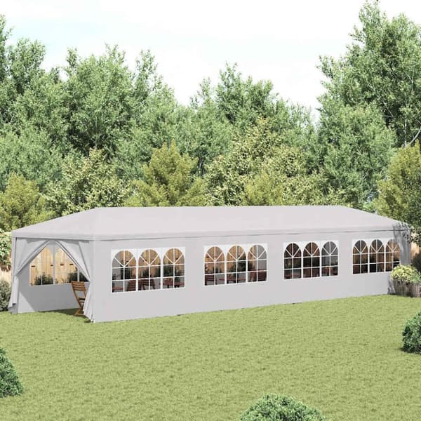 Paviljong 3x12 m vit