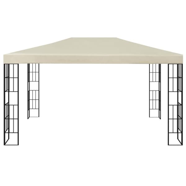 Paviljong 3x4 m gräddvit