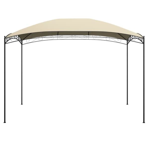 Paviljong 3x4x2,65 m gräddvit 180 g/m²