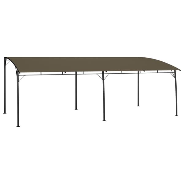 Paviljong 6x3x2,55 m taupe