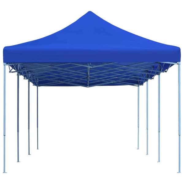 Pop-Up hopfällbart partytält blå 3x9 m