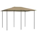 Miniatyrbild 2 av 2: Paviljong 3x4x2,6 m taupe 160 g/m²
