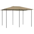 Miniatyrbild 1 av 2: Paviljong 3x4x2,6 m taupe 160 g/m²