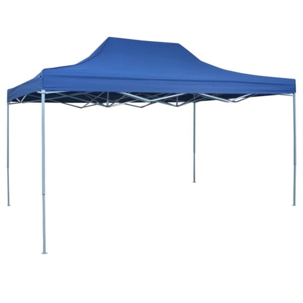 Pop-Up hopfällbart partytält 3x4,5 m blå