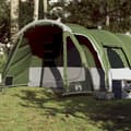 Miniatyrbild 1 av 2: Campingtält tunnel 8 personer grön vattentätt