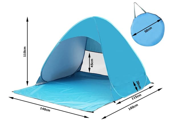 Strandtält - Tält med UV skydd