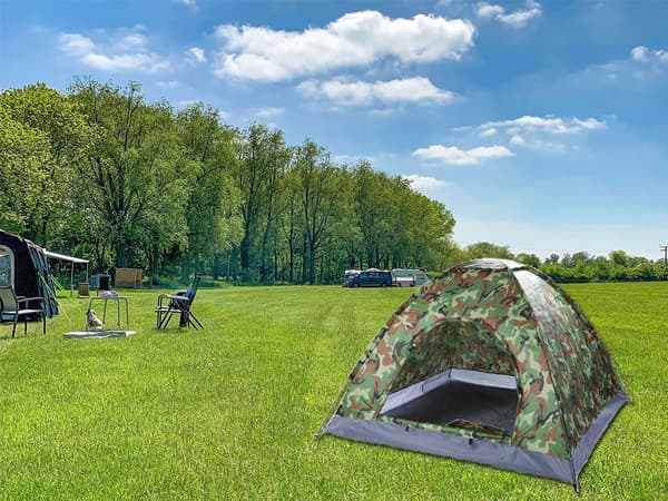 Tält / Campingtält - Kamouflage - 2-3 personer