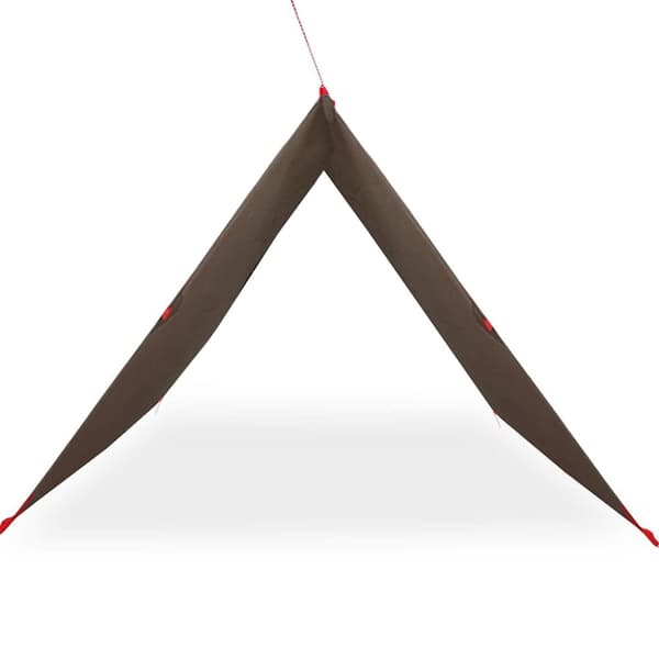 Tarp brun 306x306 cm vattentät