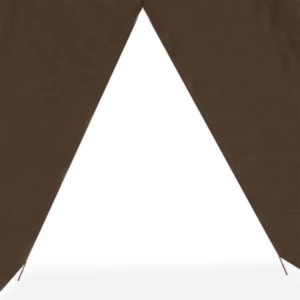 Tarp brun 306x306 cm vattentät