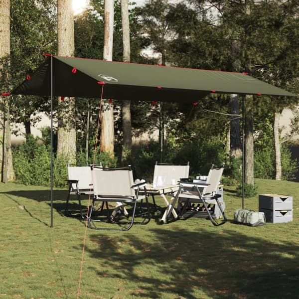 Tarp olivgrön 506x306 cm vattentät