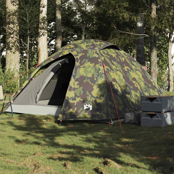 Camping teltta, 3 hengelle, naamiointi, vedenpitävä