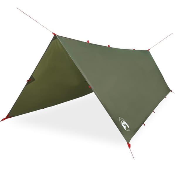 Tarp olivgrön 406x306 cm vattentät