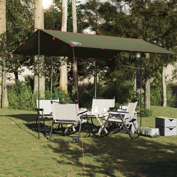 Tarp olivgrön 366x306 cm vattentät