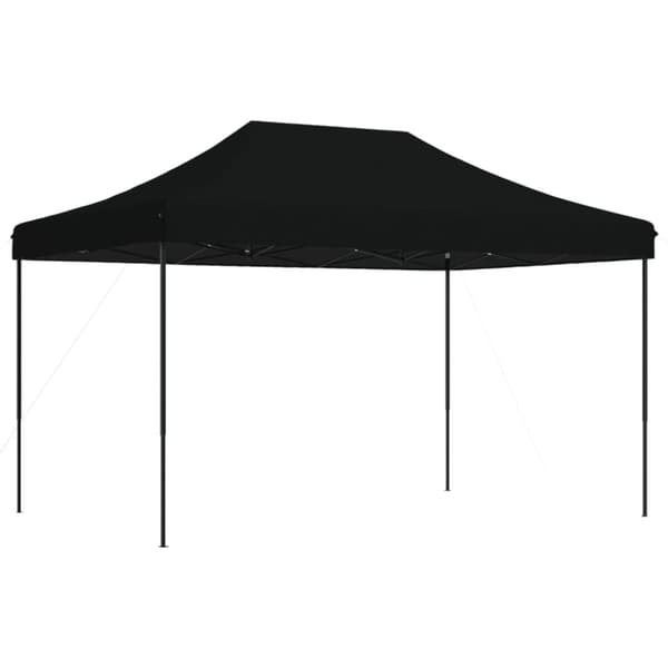 Pop-Up hopfällbart partytält 440x292x315 cm svart