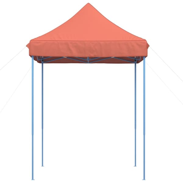 Pop-Up hopfällbart partytält 200x200x306 cm terrakotta