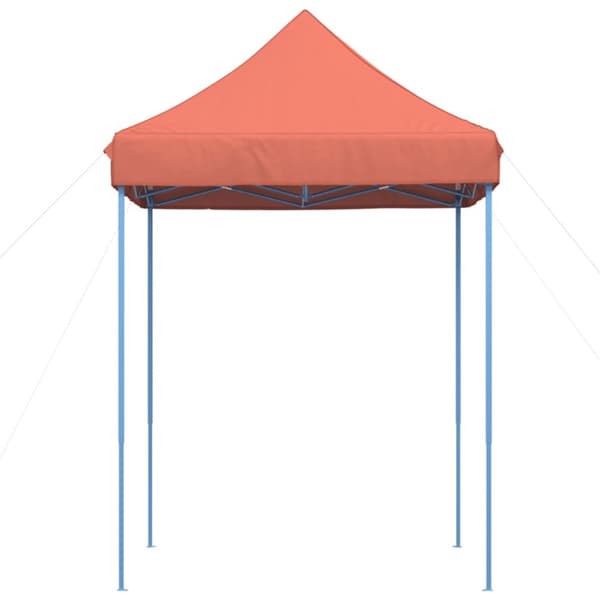 Pop-Up hopfällbart partytält 200x200x306 cm terrakotta
