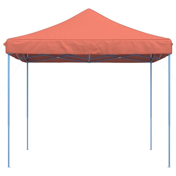 Pop-Up hopfällbart partytält 292x292x315 cm terrakotta