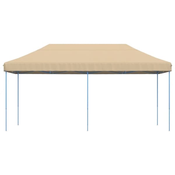 Pop-Up hopfällbart partytält 580x292x315 cm beige