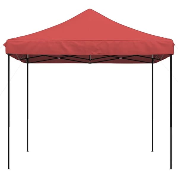 Pop-Up hopfällbart partytält 292x292x315 cm vinröd