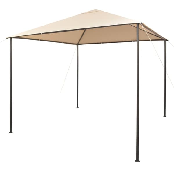 Paviljong 3x3 m stål beige