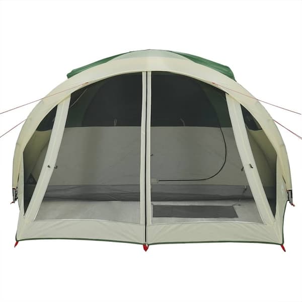 vidaXL Familietelt for camping 6 personer grønn vanntett
