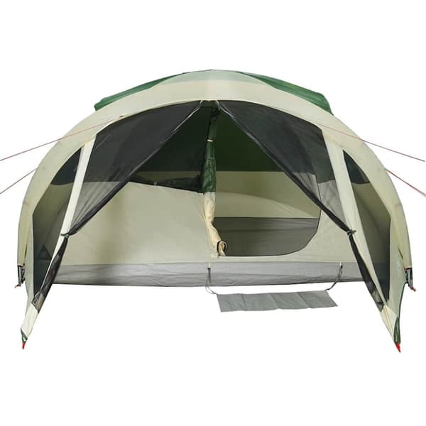 vidaXL Familietelt for camping 6 personer grønn vanntett