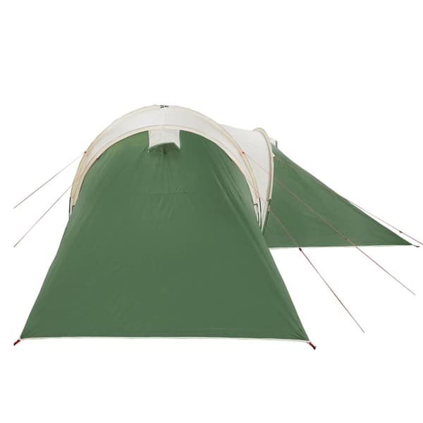 vidaXL Kuppeltelt for camping 6 personer grønn vanntett