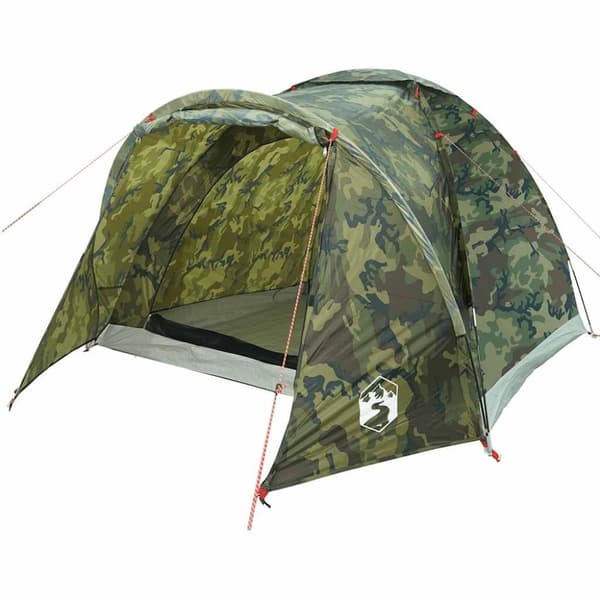 vidaXL 2-personers fisketelt vandtæt camouflage