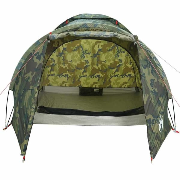 vidaXL 2-personers fisketelt vandtæt camouflage