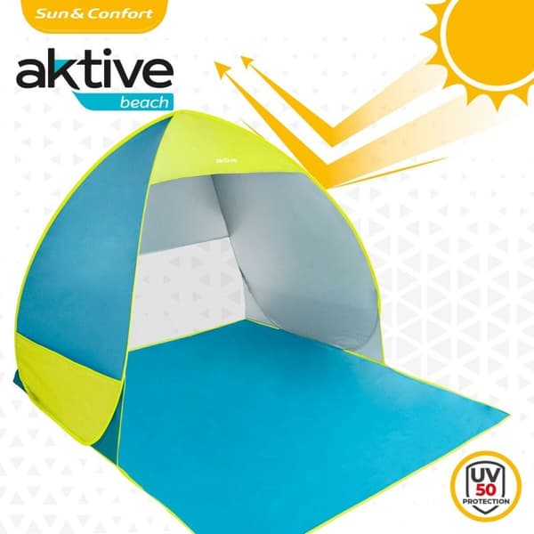 Vindruta Aktive Blå Grön Polyester 160 x 110 x 140 cm