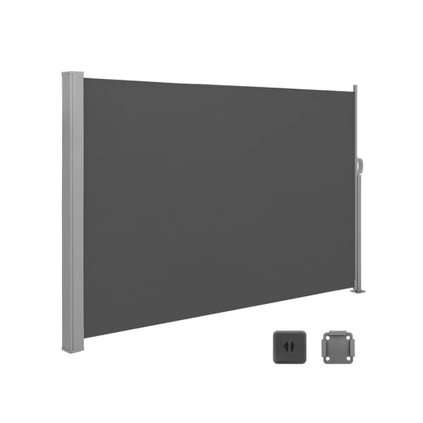Sidans tak - utdragbar - 160 x 450 cm - för balkong