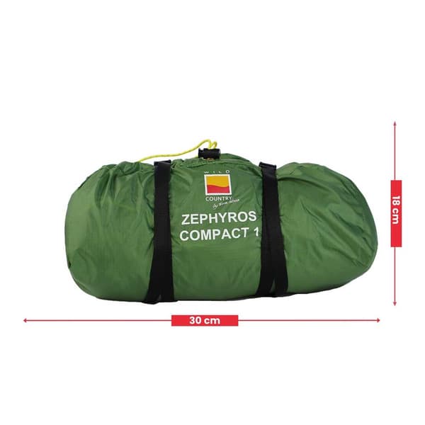 Terra Nova Zephyros Compact 1 Tält Grönt 1 Place