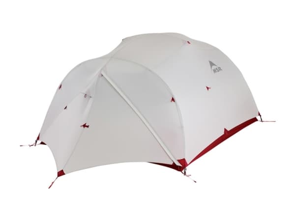 MSR Mutha Hubba NX, Retkeily, Kova runko, Ryhmäteltta, 3 henkilö(t), 2,07 kg, Harmaa, Punainen