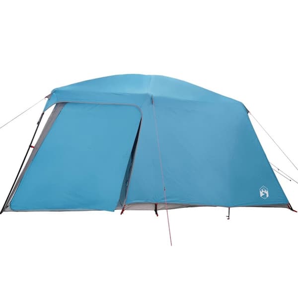 vidaXL Campingtelt med verandakuppel 5 personer blå vanntett