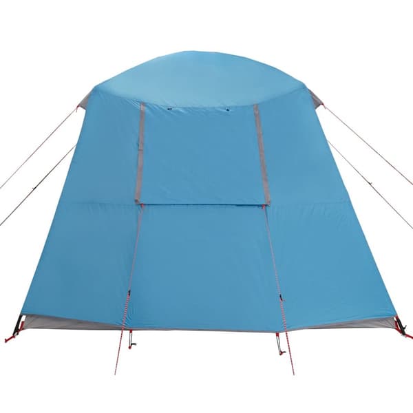 vidaXL Campingtelt med verandakuppel 5 personer blå vanntett