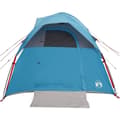 Miniatyrbilde 8 av 11: vidaXL Campingtelt 5 personer blå vanntett