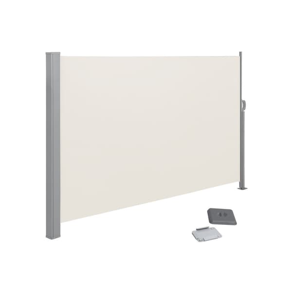 Side Canopy - Vis skærm - forrude - 200 x 350 cm - Beige