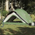 Miniatyrbild 5 av 11: vidaXL Campingtält 1 person grön vattentätt