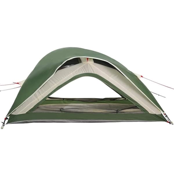 vidaXL Campingtält 1 person grön vattentätt